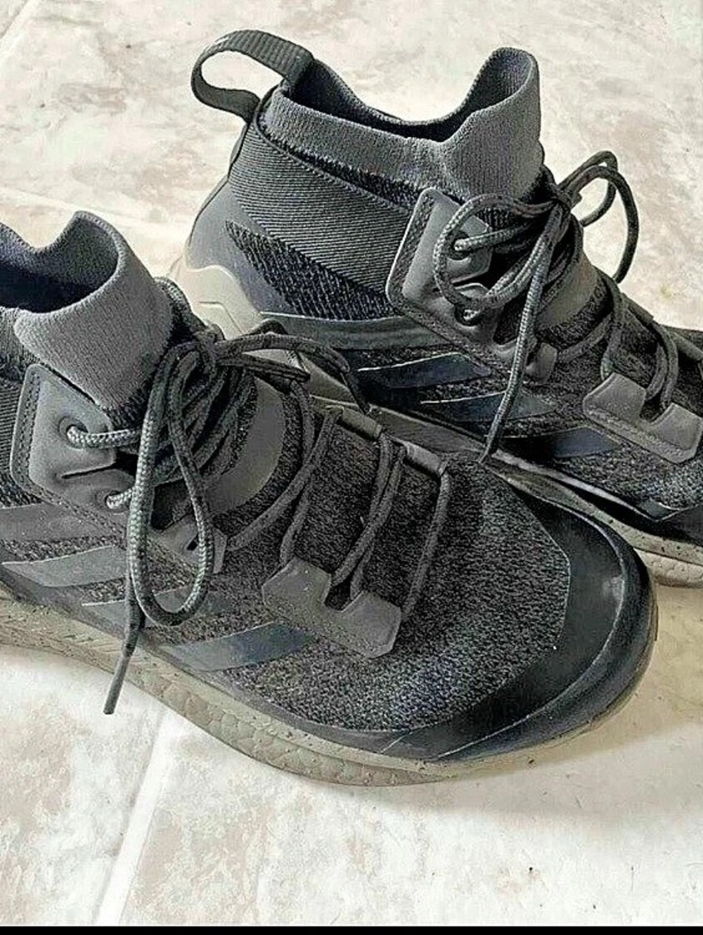 adidas Terrex Free Hiker Parley M Hiking Shoes Black US 7.5
